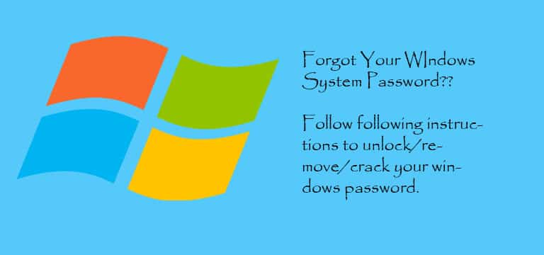 Crack Windows Password